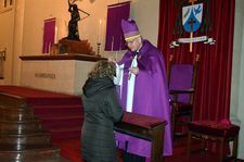 Bild 3: Das Aschenkreuz am Aschermittwoch